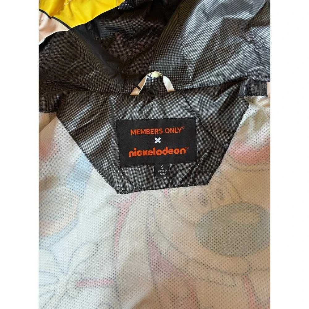 90s Members‎ Only x Nickelodeon Rugrats Multi Color Windbreaker Jacket Men Small